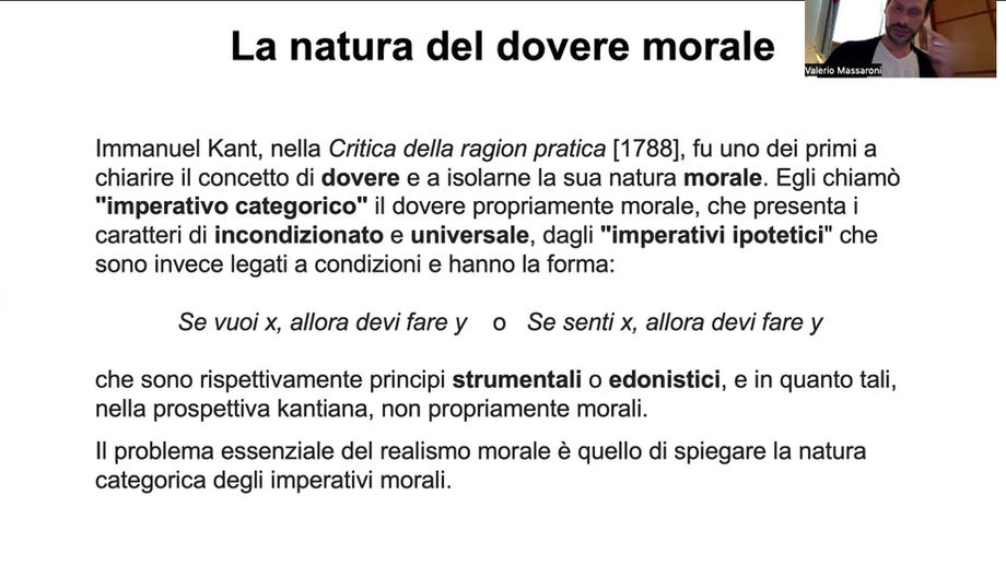 Lezione 4. Morale